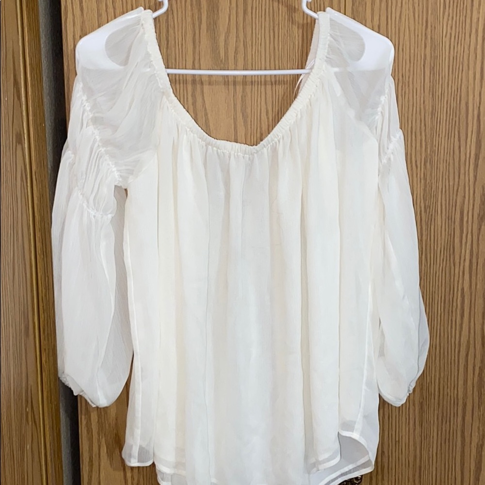 Express off the shoulder blouse